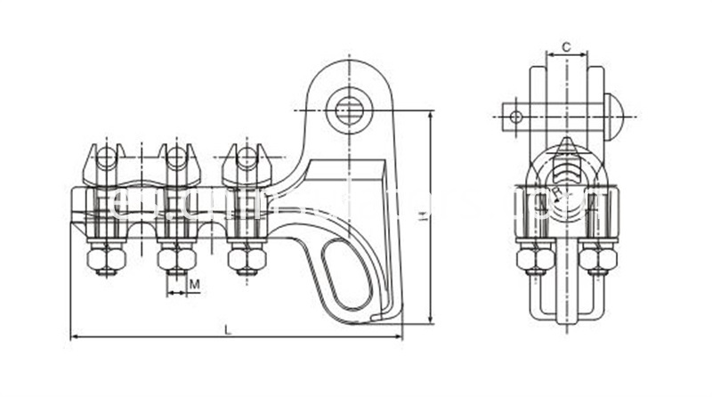 abrazadera de tensión tension clamp